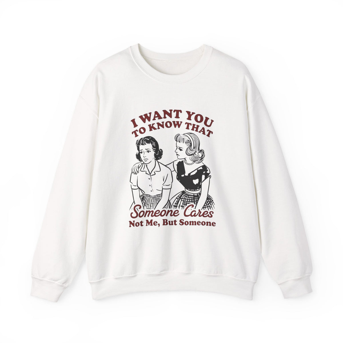 Funny Sarcastic Meme Sweatshirt: Trendy Retro Sassy Girl Tee