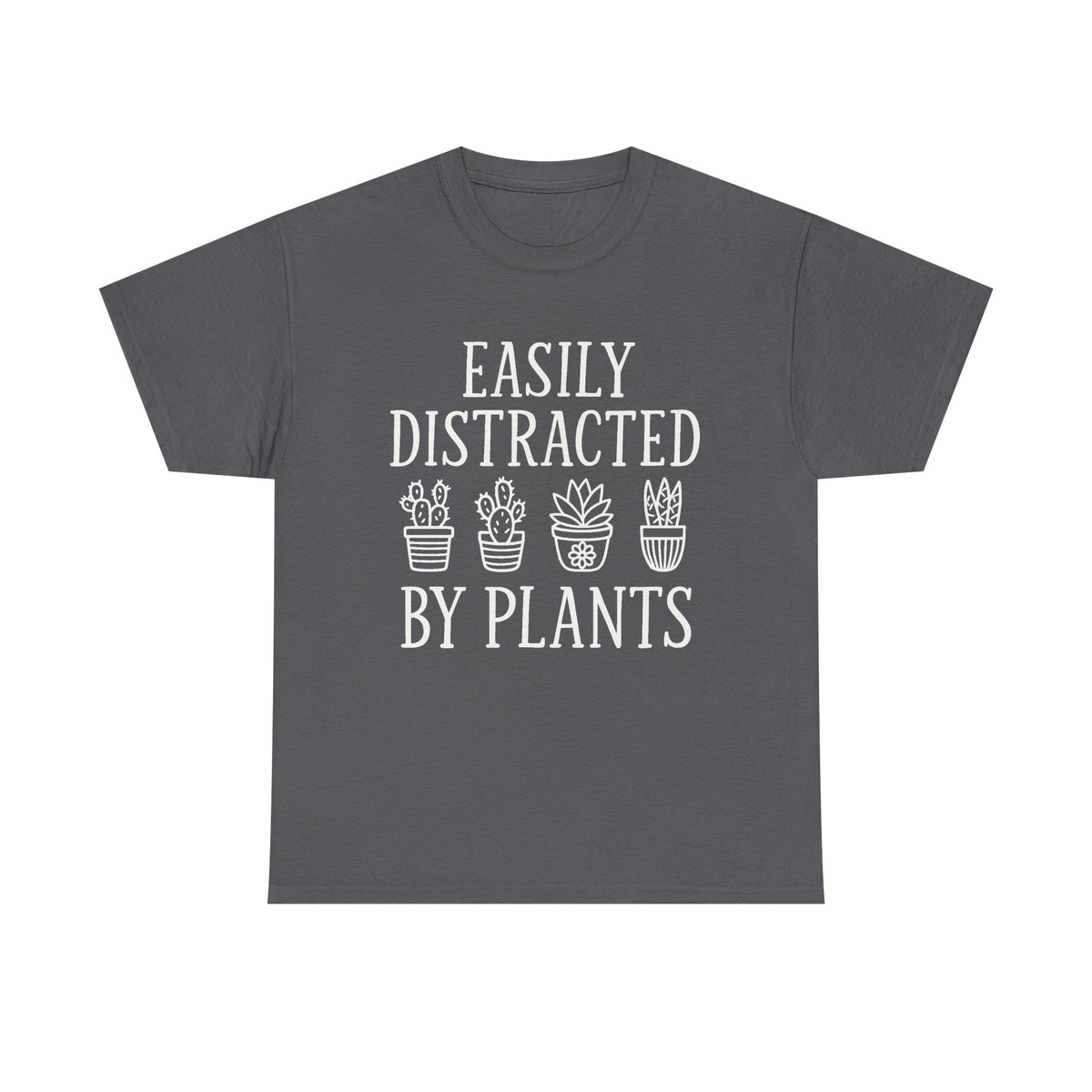 Easily Distracted By Plants Shirt, Plant Love Shirt, Plant Lover Gift, Plant Lover Tee, Unisex Jersey Short Sleeve Tee, Gardening Shirt