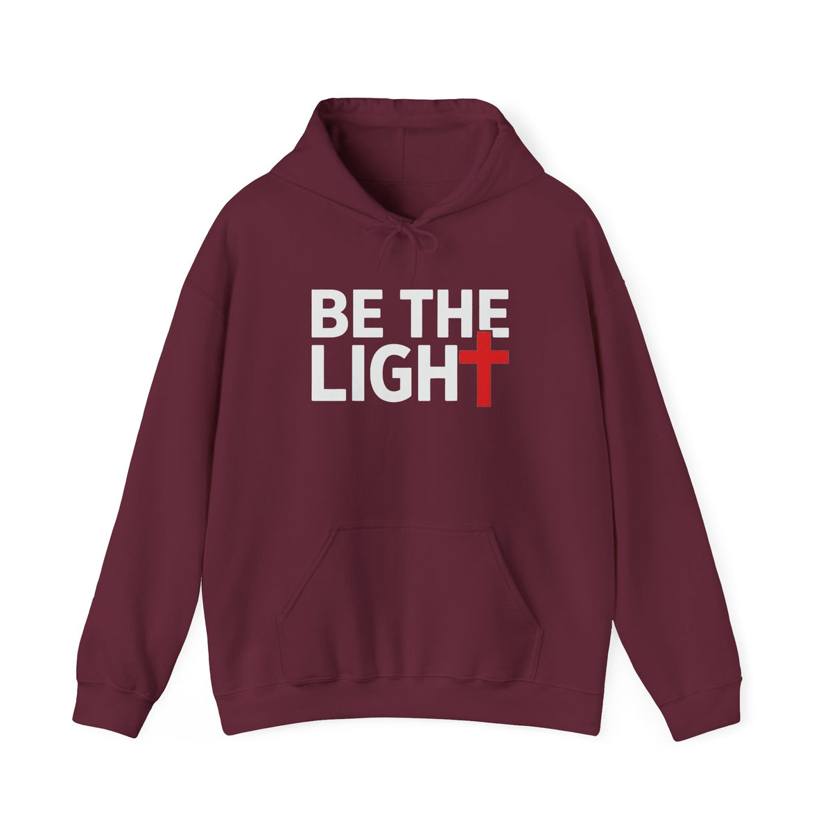 Be The Light Sweatshirt, Bible Verse Hoodie, Christian Hoodie, Religious Sweatshirt, Faith Sweatshirt, Christian Gift, Cross Hoodie