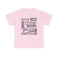 Slang Shirt, Typography Shirt, Teen Slang T-Shirt, Funny Teacher Shirt, Bruh Shirt, Rizz Bussin Gen Z Shirt, Gen Alpha Slang, Modern Tee
