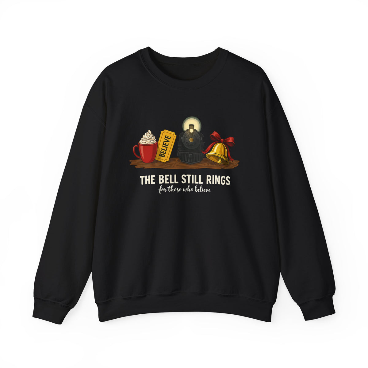 Believe The Polar Express Sweatshirt, The Bell Still Rings For Those Who Still Truly Believe, Christmas Trip Gift For Family, Holiday Hoodie