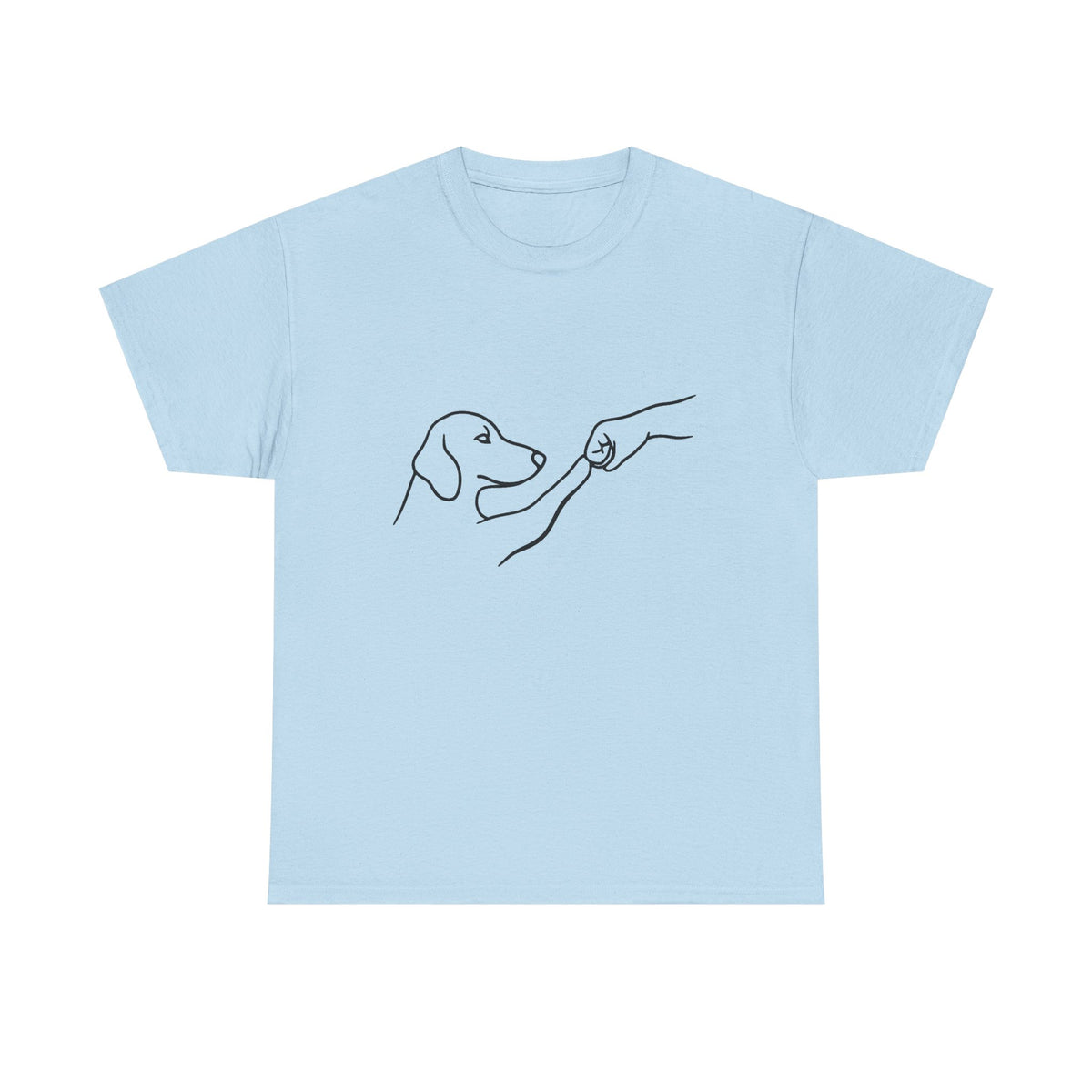 Comfort Colors® Paw Friend Shirt, Friendship Fist T-Shirt, Animal Lover Shirt, Dog Lover Shirt, Dog Paw Animal Lover Shirt, Dog Owner Gift