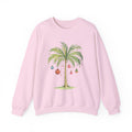 Christmas Palm Tree Sweatshirt, Tropical Palm Christmas Tree, Christmas Beach Sweatshirt, Xmas, Hawaiian Christmas Sweater, Aloha Sweatshirt