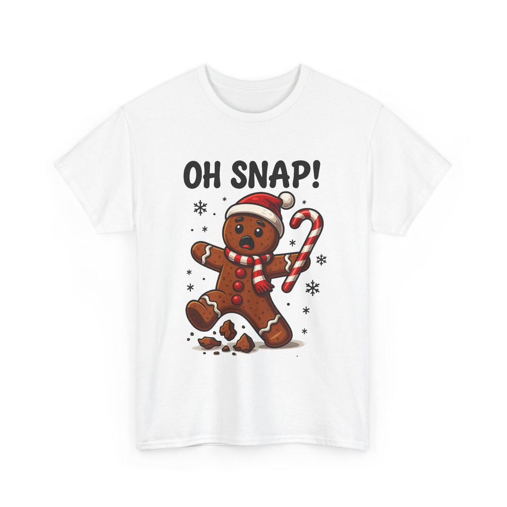 Oh Snap! Christmas Gingerbread Sweatshirt, Christmas Cookie Shirt, Christmas Santa Hat Shirt, Funny Christmas Gift