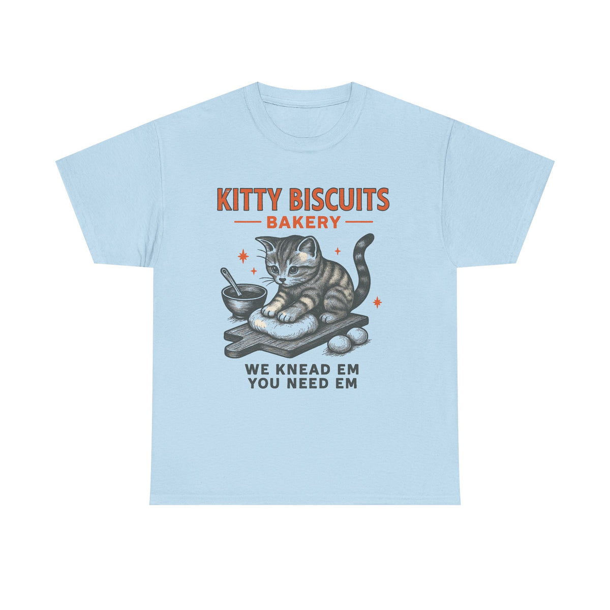 Comfort Colors Cat Shirt, Funny Cat Shirt, Sourdough Shirt, Cat Meme Shirt, Cat T Shirt, Biscuit Shirt, Bakery Tee, Kitty Lover Gift Tee