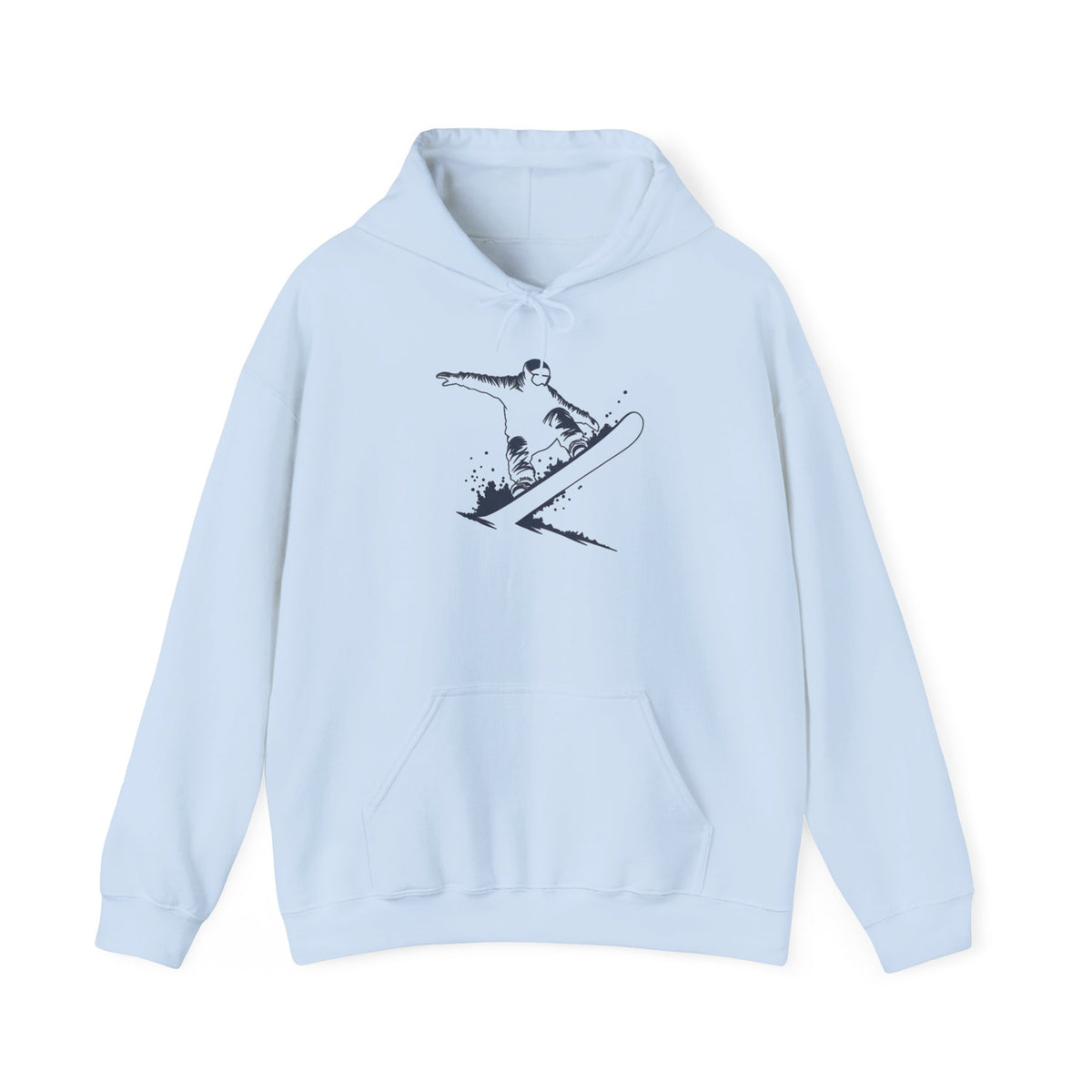 Snowboarder Hoodie - Unisex Snowboarding Winter Sports Hooded Sweatshirt