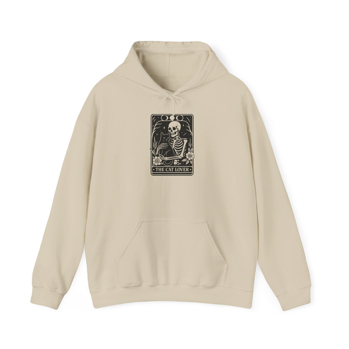 Cat Lover Tarot Card Hoodie, Funny Cat Shirt, Cat Lover Gift, Oversized Hoodie, Aesthetic Graphic Retro Vintage Shirt, Cat Lover Sweatshirt