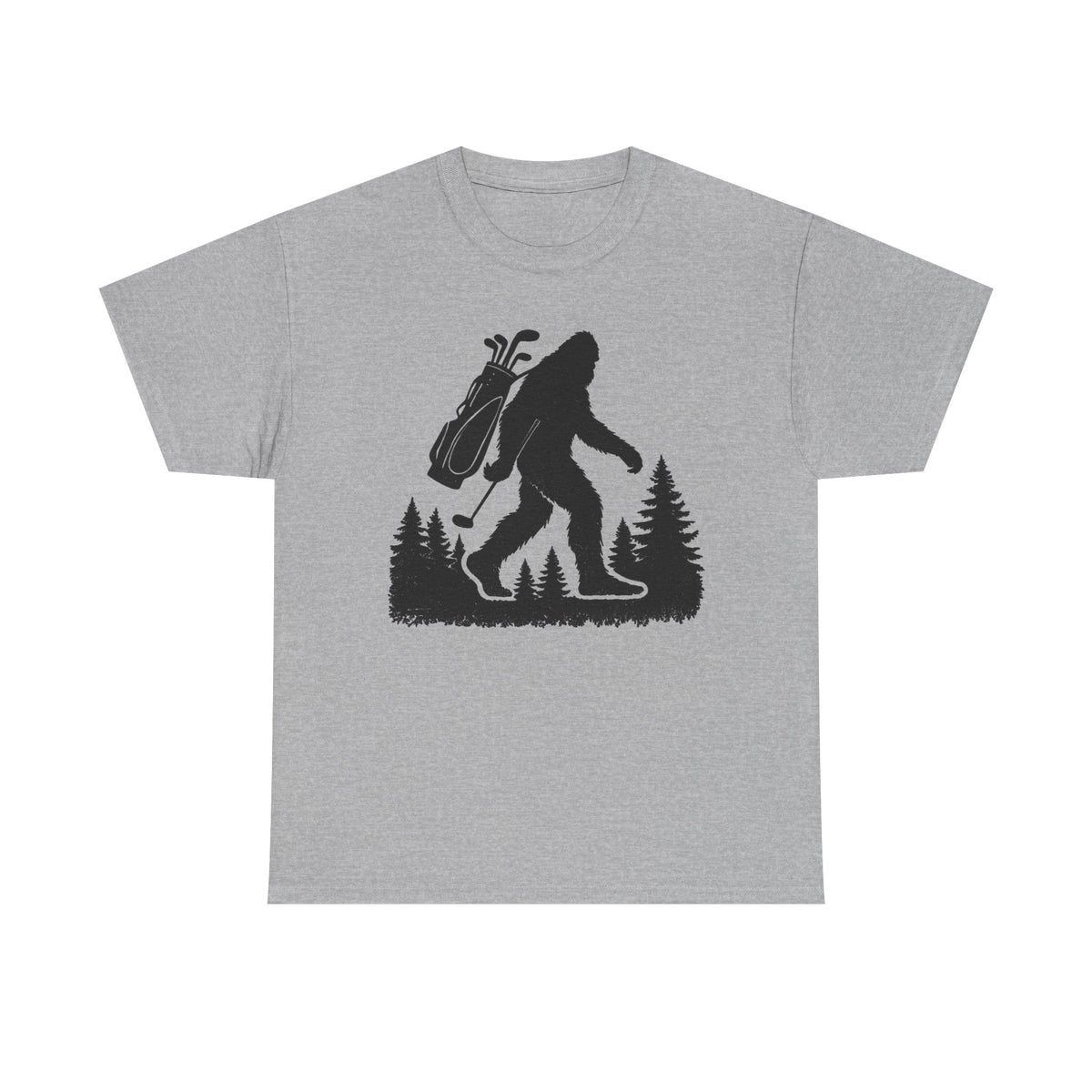 Bigfoot Golf T-shirt  Sasquatch Golfing Shirt Funny Golf Gag Gift for Golfer Men Women Golf Player Golf Lovers Husband Dad