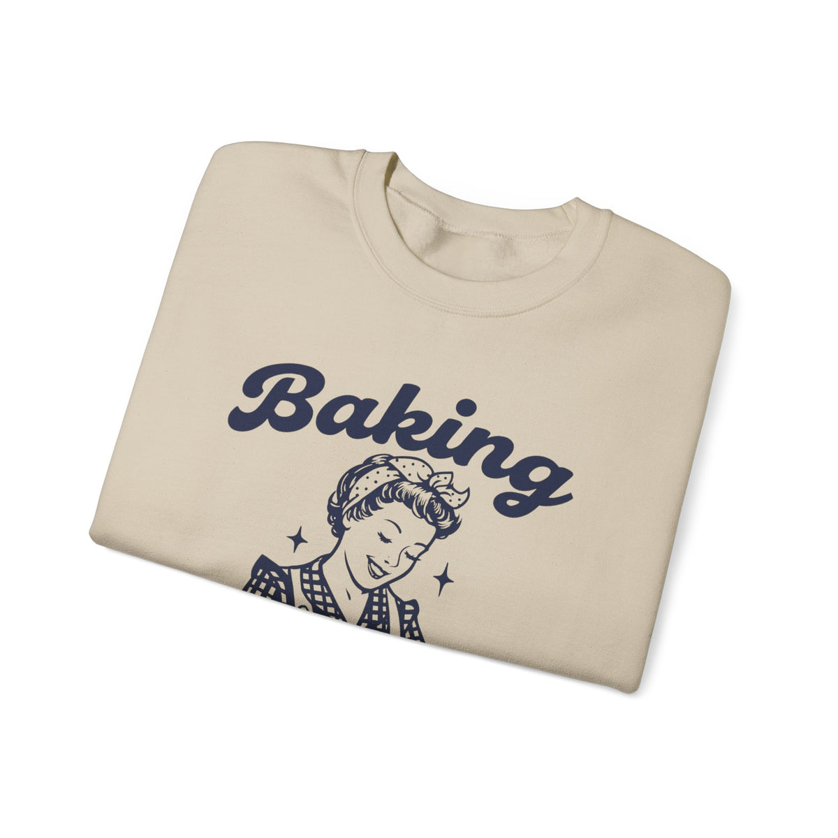 Baking Because Murder Is Wrong Sweatshirt, Funny Baking Tshirt, Baking Shirt, Gift for Bakers, Baker Gift, Baking Tee, Baking Gift for Mom