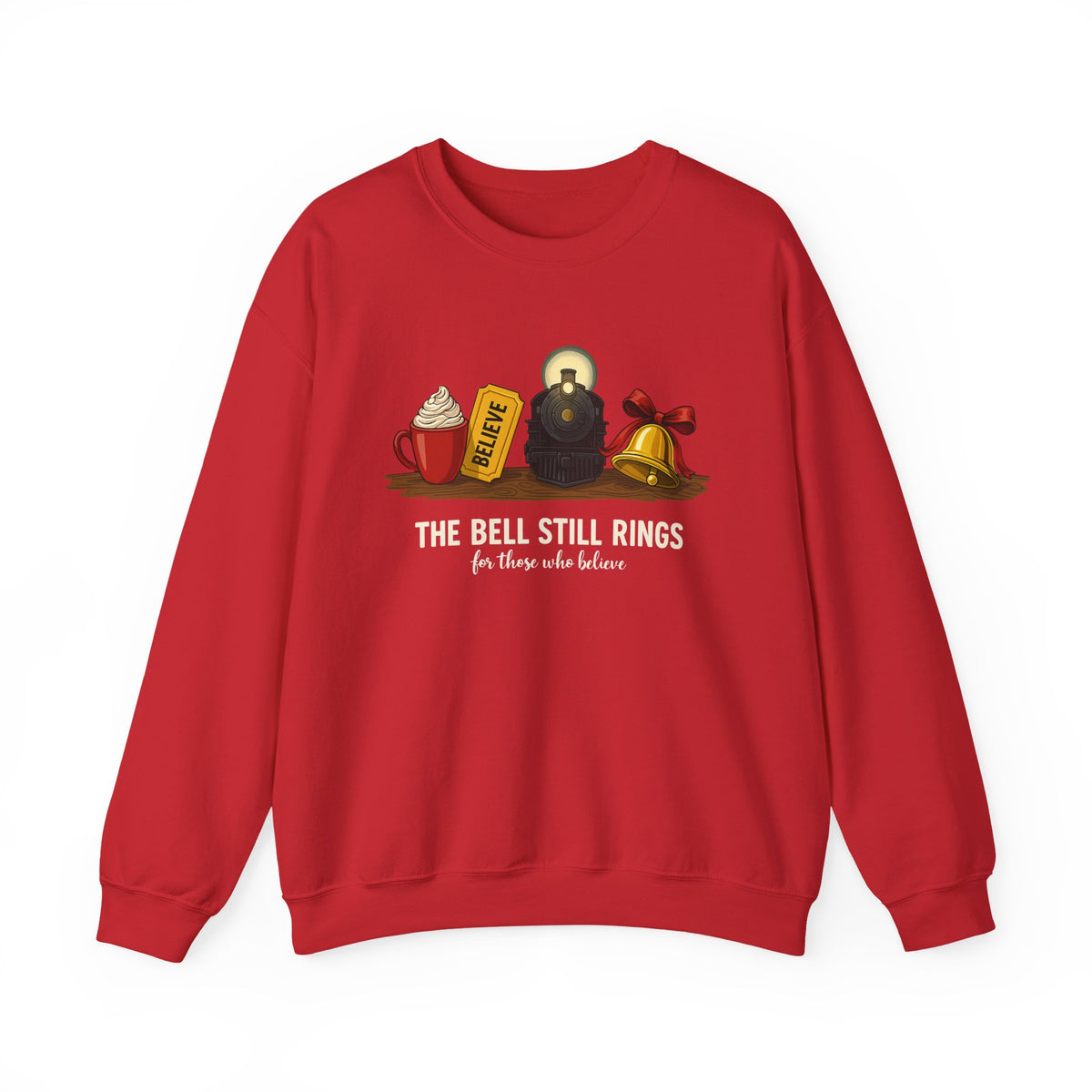 Believe The Polar Express Sweatshirt, The Bell Still Rings For Those Who Still Truly Believe, Christmas Trip Gift For Family, Holiday Hoodie