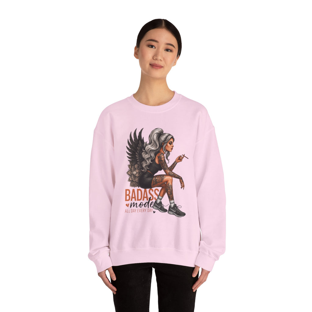 Badass Mode PNG, Funny Png, Sarcastic Png, Sarcasm Png, Sassy Png, Tattoo Woman, Funny Adult, Snarky, Sublimation Designs, Digital Download