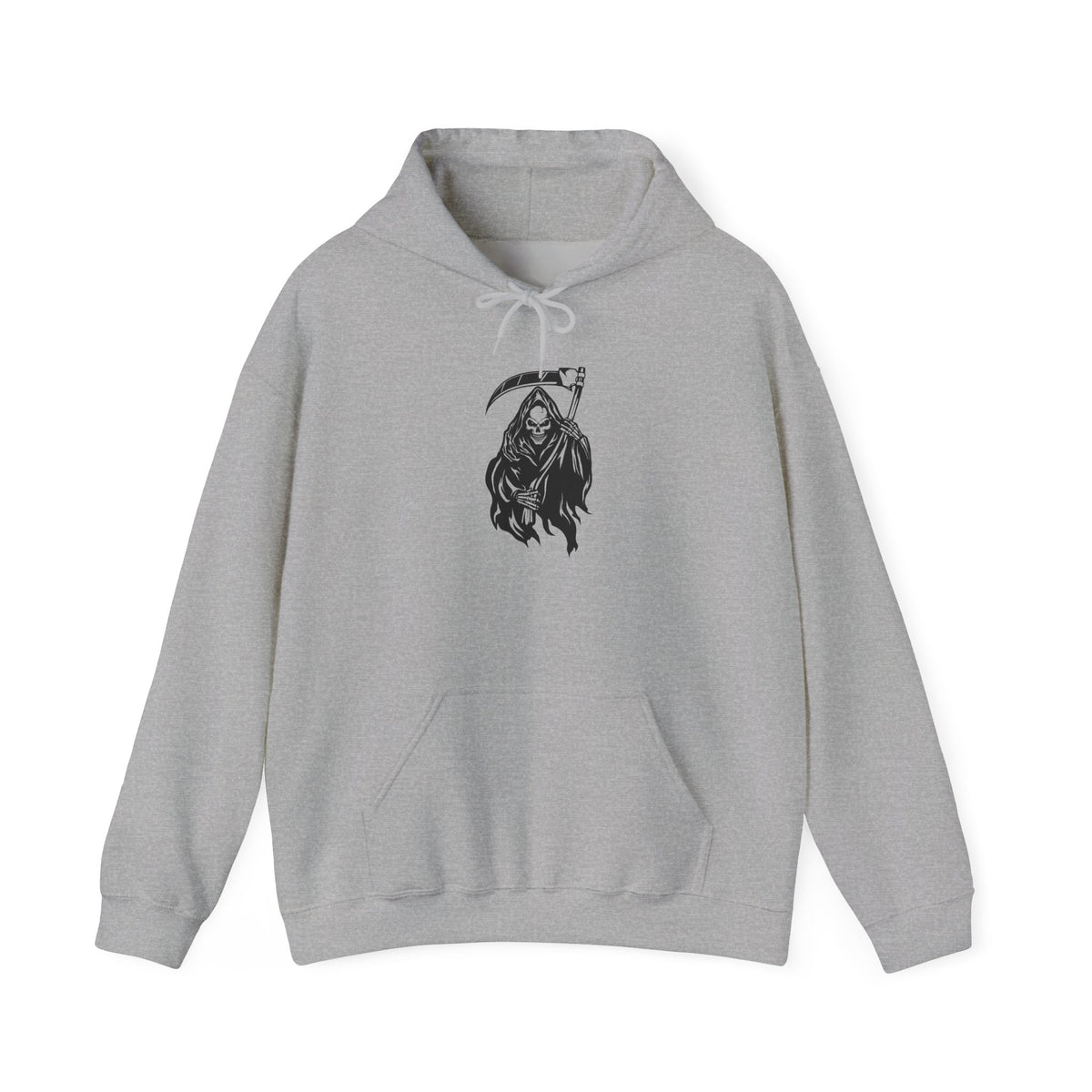 Oversized Hoodie: Retro Horror Skeleton Hoody