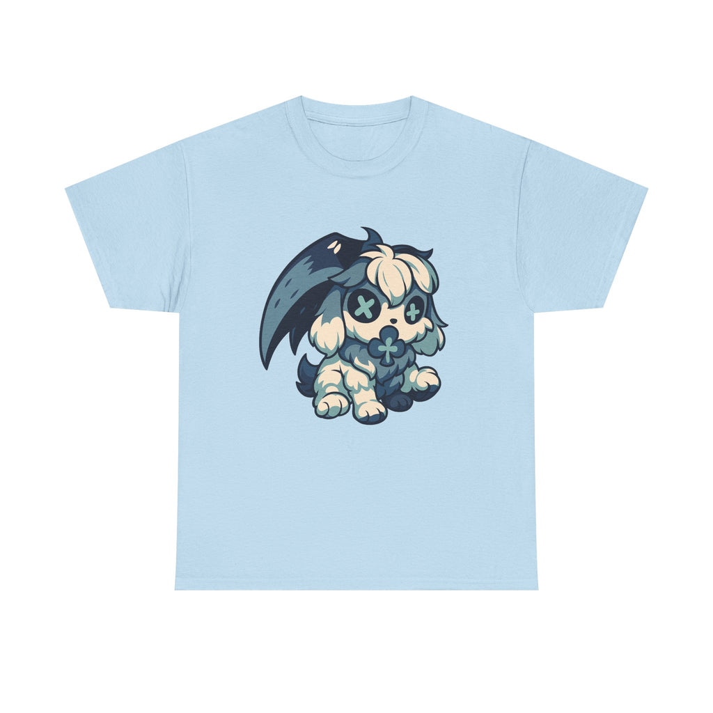 Shadow Milk Cookie T-shirt Top Cookie Run Kingdom Graphic Print Tees Streetwear Kawaii Cosplay Shirt