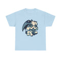 Shadow Milk Cookie T-shirt Top Cookie Run Kingdom Graphic Print Tees Streetwear Kawaii Cosplay Shirt