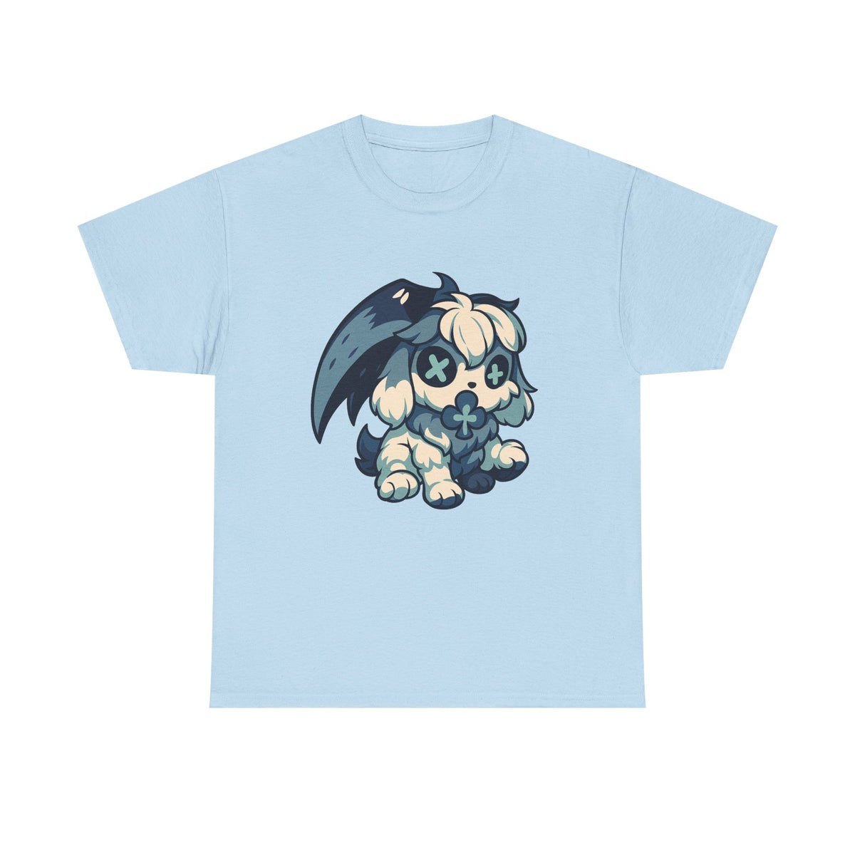 Shadow Milk Cookie T-shirt Top Cookie Run Kingdom Graphic Print Tees Streetwear Kawaii Cosplay Shirt