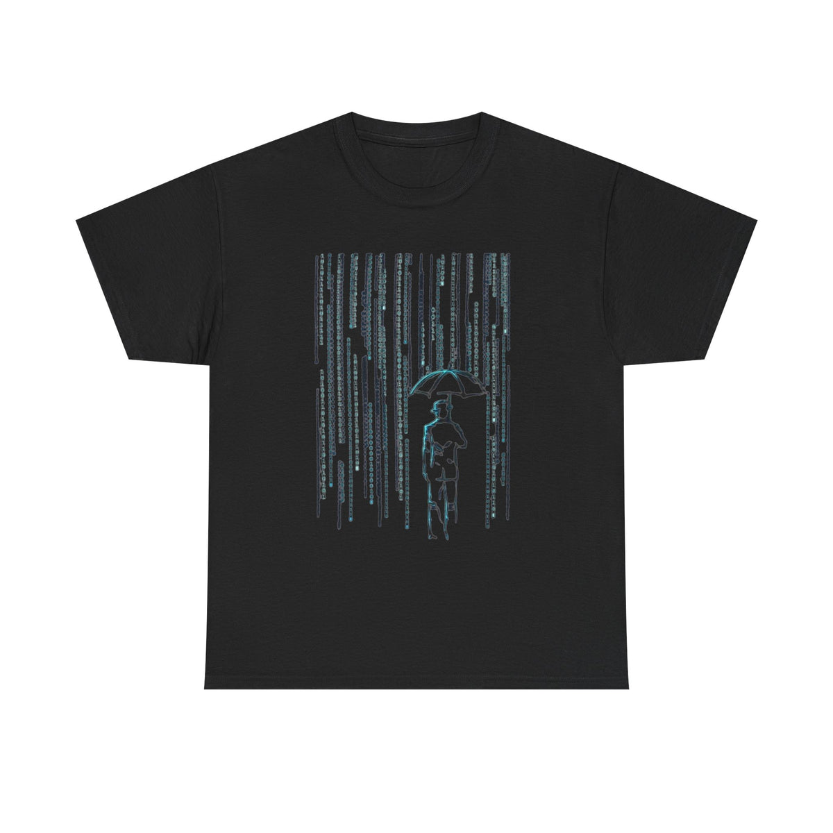 Binary Code T Shirt Matrix Simulation T-Shirt Programming Coding Science Shirt
