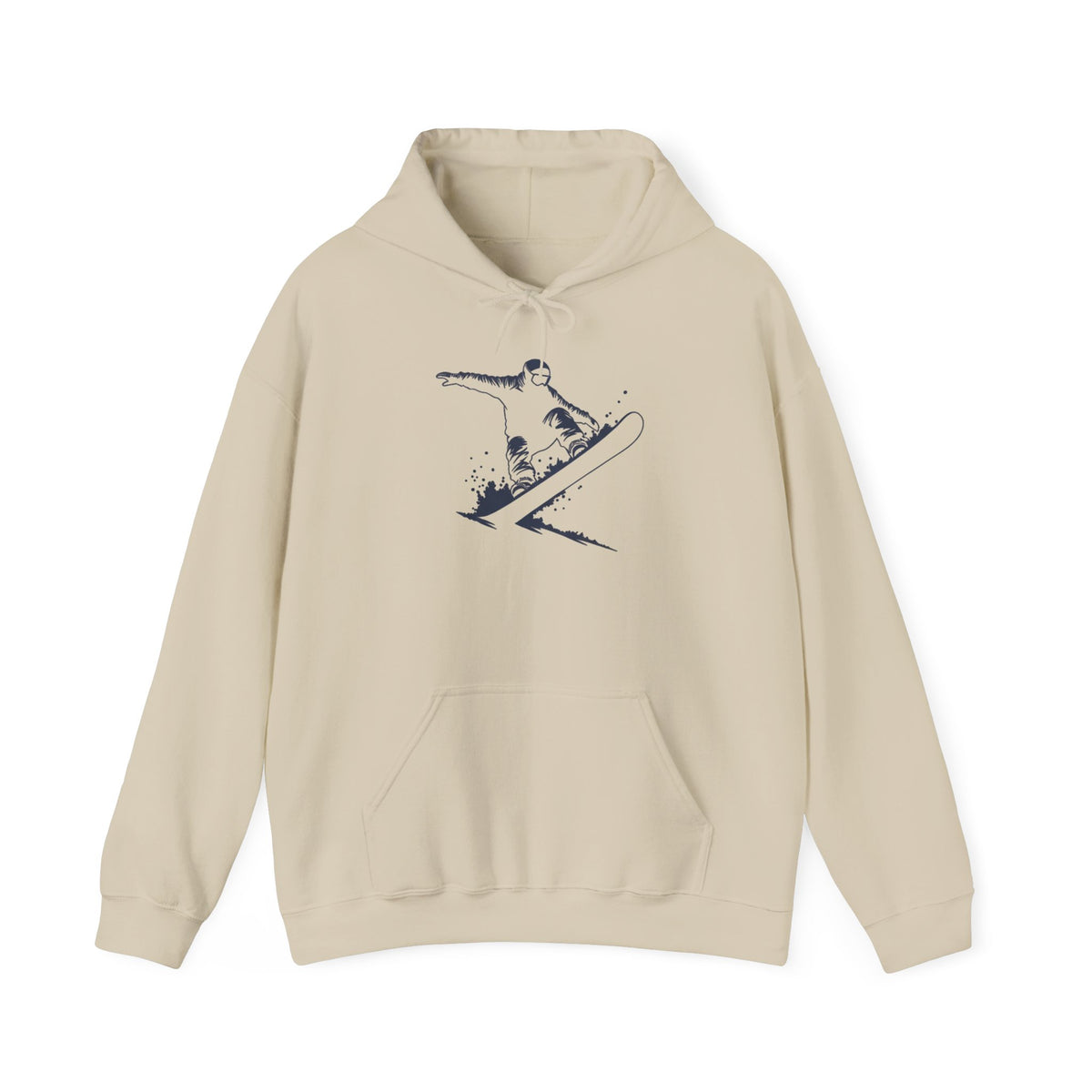 Snowboarder Hoodie - Unisex Snowboarding Winter Sports Hooded Sweatshirt