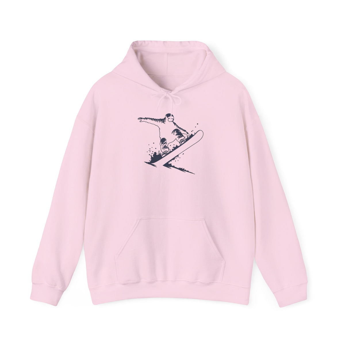 Snowboarder Hoodie - Unisex Snowboarding Winter Sports Hooded Sweatshirt