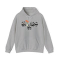 Cute Panda Hoodie  Cozy Gildan 18500 Sweatshirt, Kawaii Animal Graphic Pullover, Panda Lover Oversized Hoodie, Aesthetic Gift