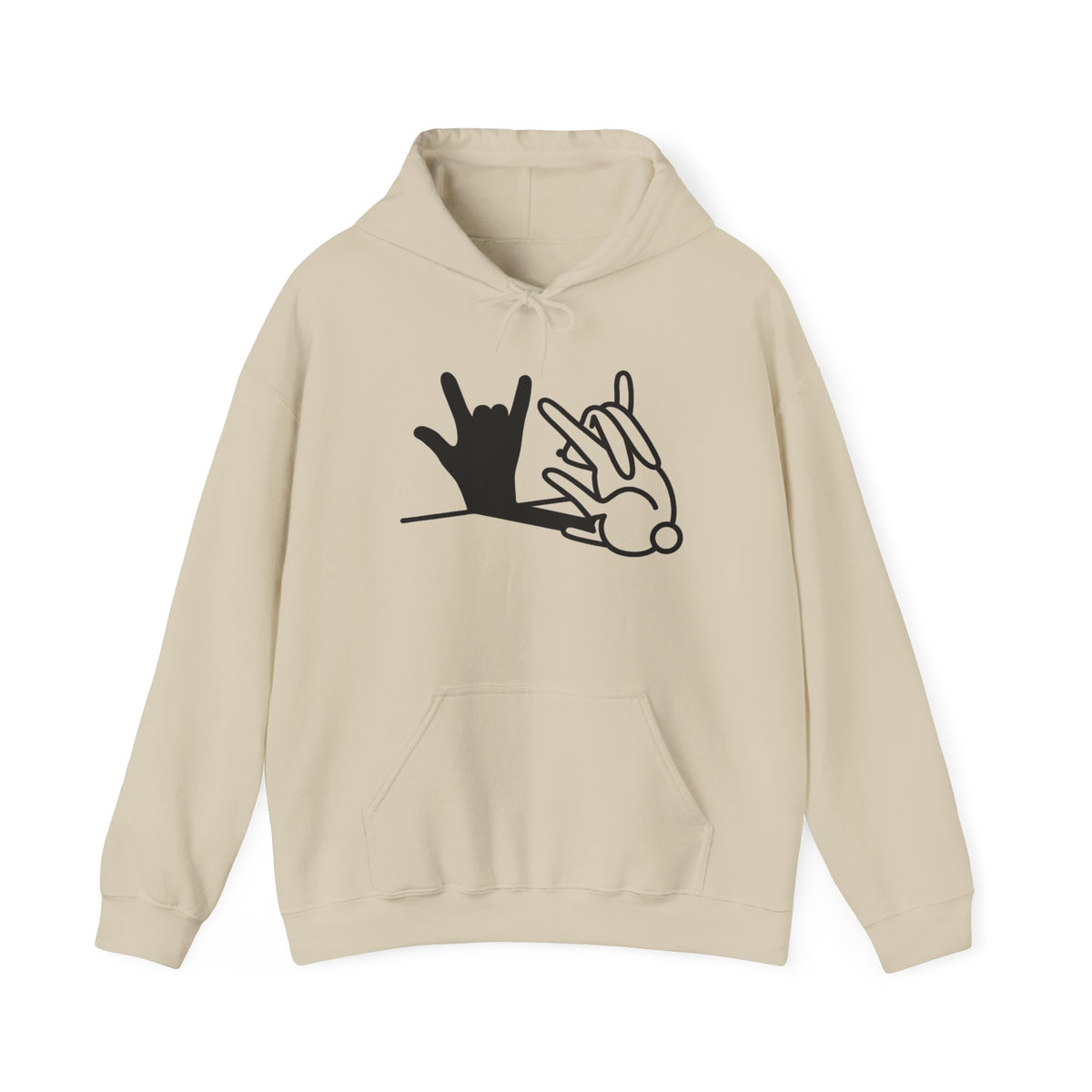 Rabbit hoodie for Men Women Funny Unisex Cute Trendy Rock Grunge Animal Humor Graphic Design hoodie sweatshirt with hood Gift for Easter