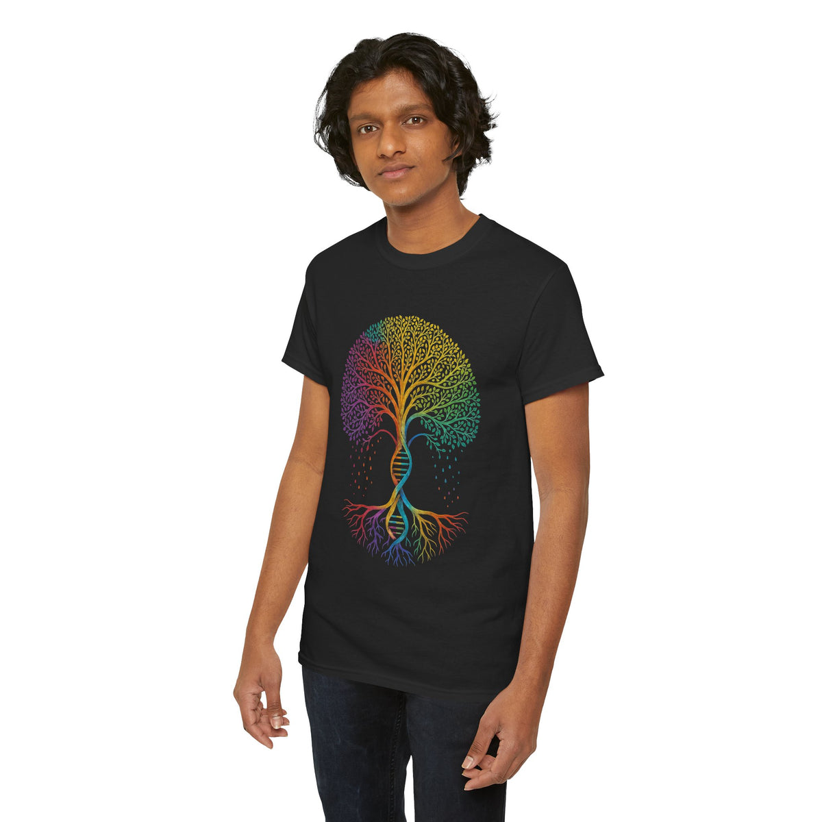 Pride Tree of Life Shirt: LGBTQ Rainbow Graphic Tee