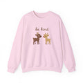 Adorable Be Kind Reindeer Rudolph Christmas Sweatshirt
