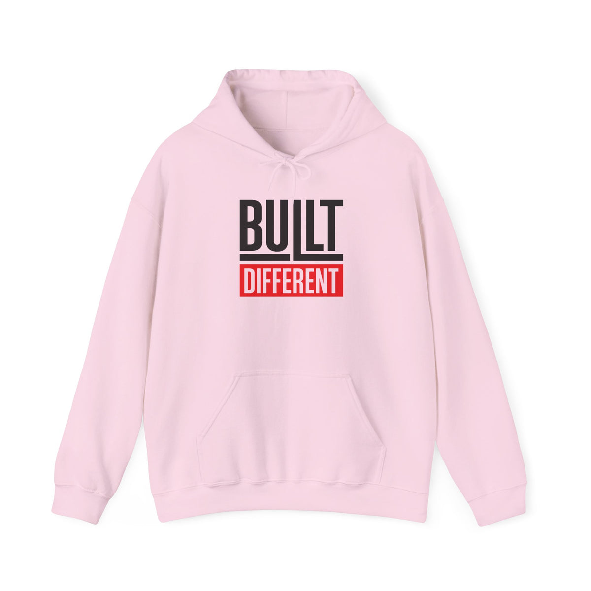 Built Different Hoodie: Motivational Entrepreneur Sweatshirt