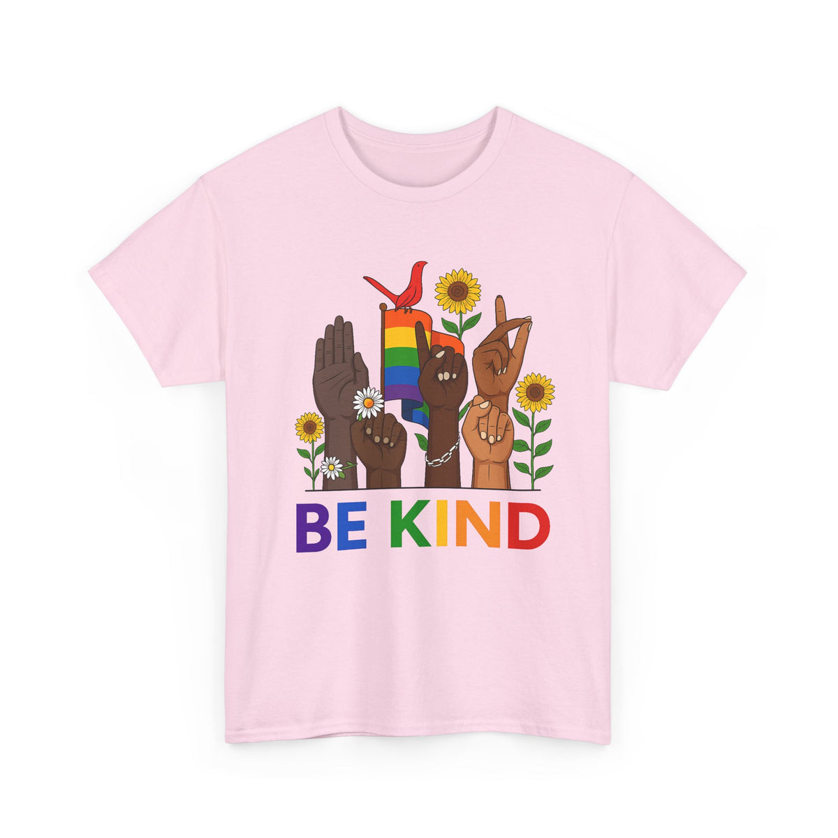 Be Kind Sign Language Shirt, Be Kind Rainbow Shirt, Be Kind T-Shirt, Kindness Shirt, LGBT Pride Shirt, Lgbt Be Kind T-Shirt, Equality Shirt