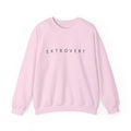 Extrovert Sweatshirt: Minimalist Quote Crewneck