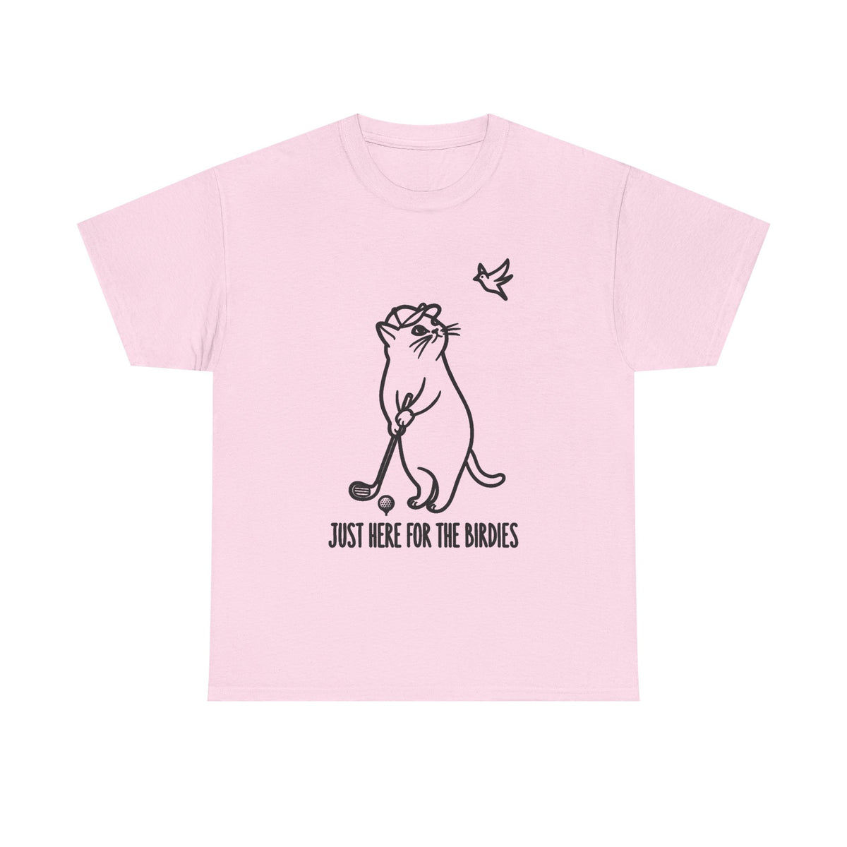 Funny Golfers Shirt for Golf Dad | Golfing Boyfriend | Cat Lovers Shirt | Funny Graphic Tee for Him | Golfing Gift