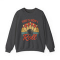 Retro Bowling Sweatshirt For Women, Funny Bowling Hoodie Women, This is How I Roll Bowling Crewneck