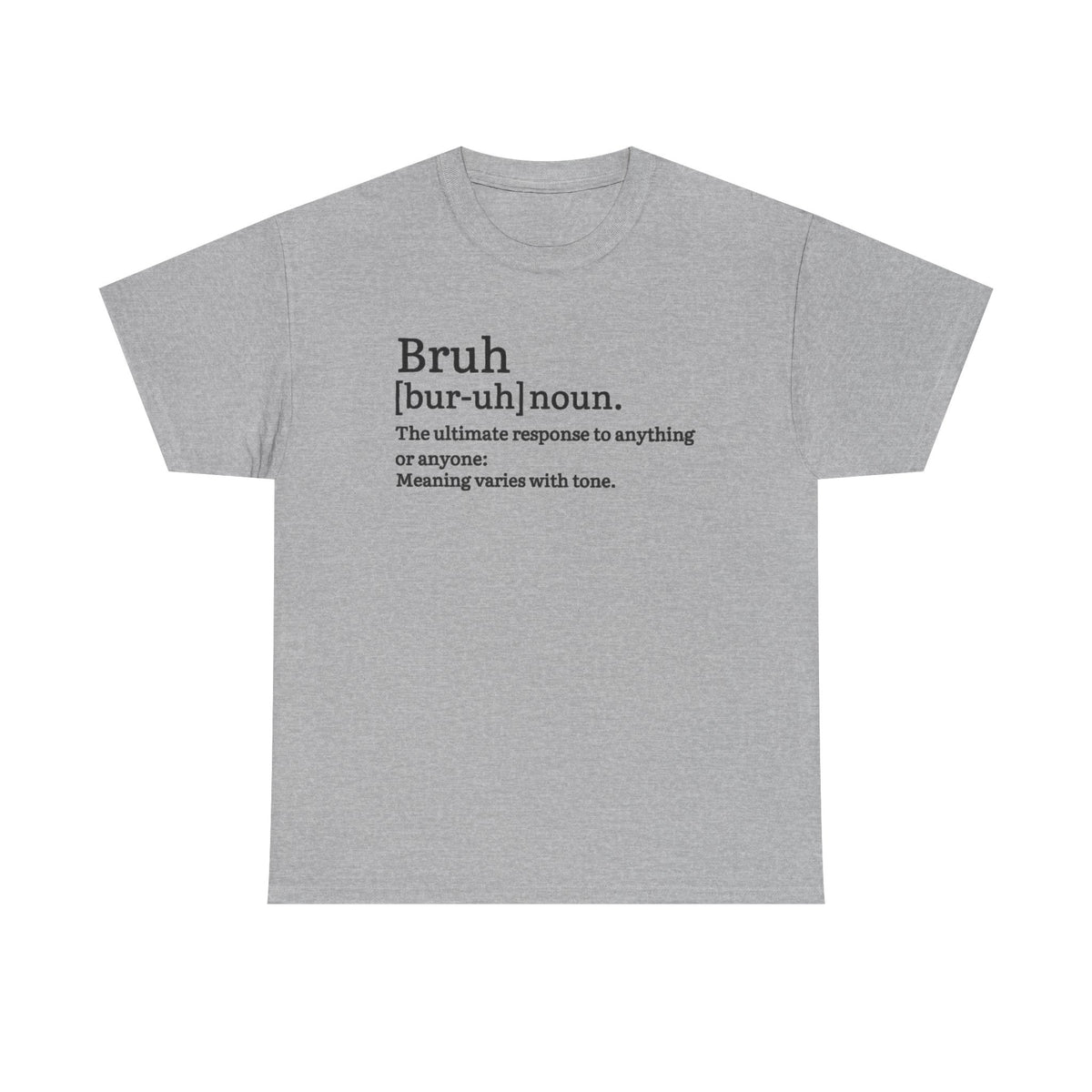 Bruh Definition Shirt, Funny Bruh Tee, Sarcastic Shirts, Funny Definition T-Shirt, Teen Boy Gift, Gift For Brothers, Trendy Memes Shirt