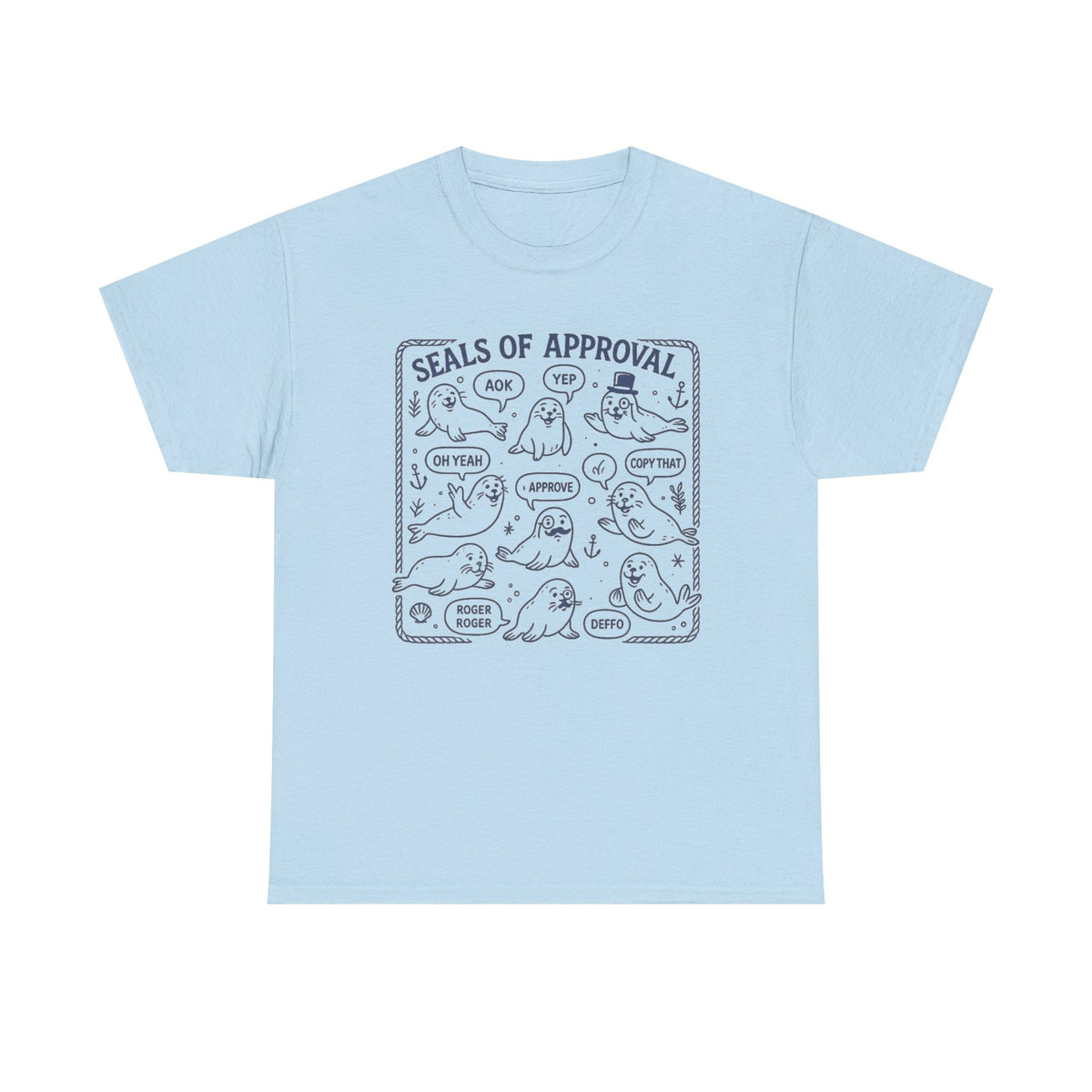 Seals Of Approval, Seal shirt, Retro Graphic Shirts, Seal shirt, Meme t-shirt, Silly Shirt Gifts, Funny Sayings, Fun Gifts, 90s