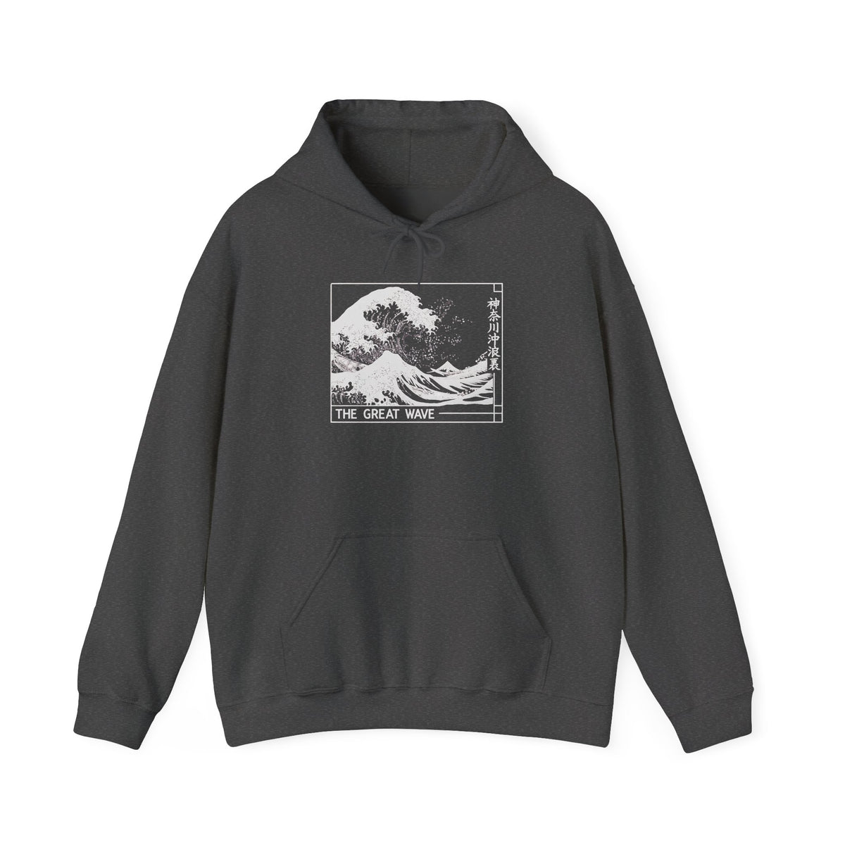 UNISEX, The Great Wave Japanese Hoodie | Kanagawa | Big Wave off Japan Streetwear Hoodie