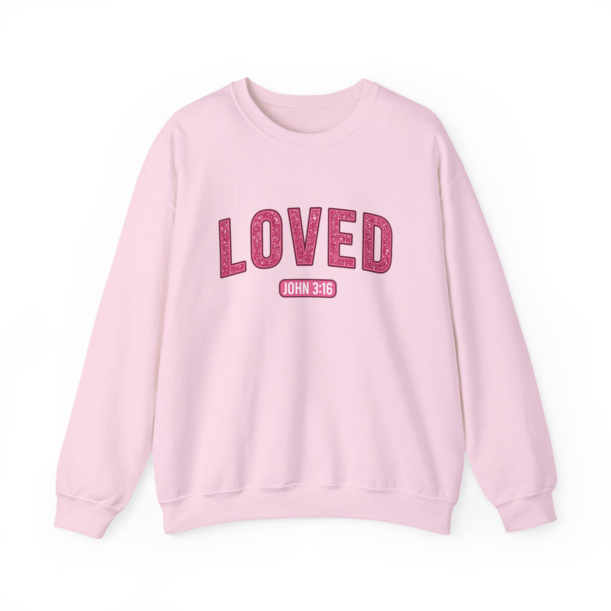 Loved John 3 :16 Valentine Sweatshirt, Jesus Valentine Shirt, Christian Valentine Shirt, Valentine Bible Verse Shirt, Valentine Sweatshirt