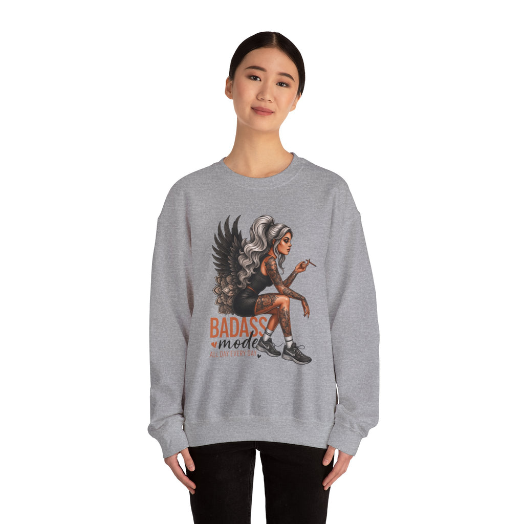 Badass Mode PNG, Funny Png, Sarcastic Png, Sarcasm Png, Sassy Png, Tattoo Woman, Funny Adult, Snarky, Sublimation Designs, Digital Download