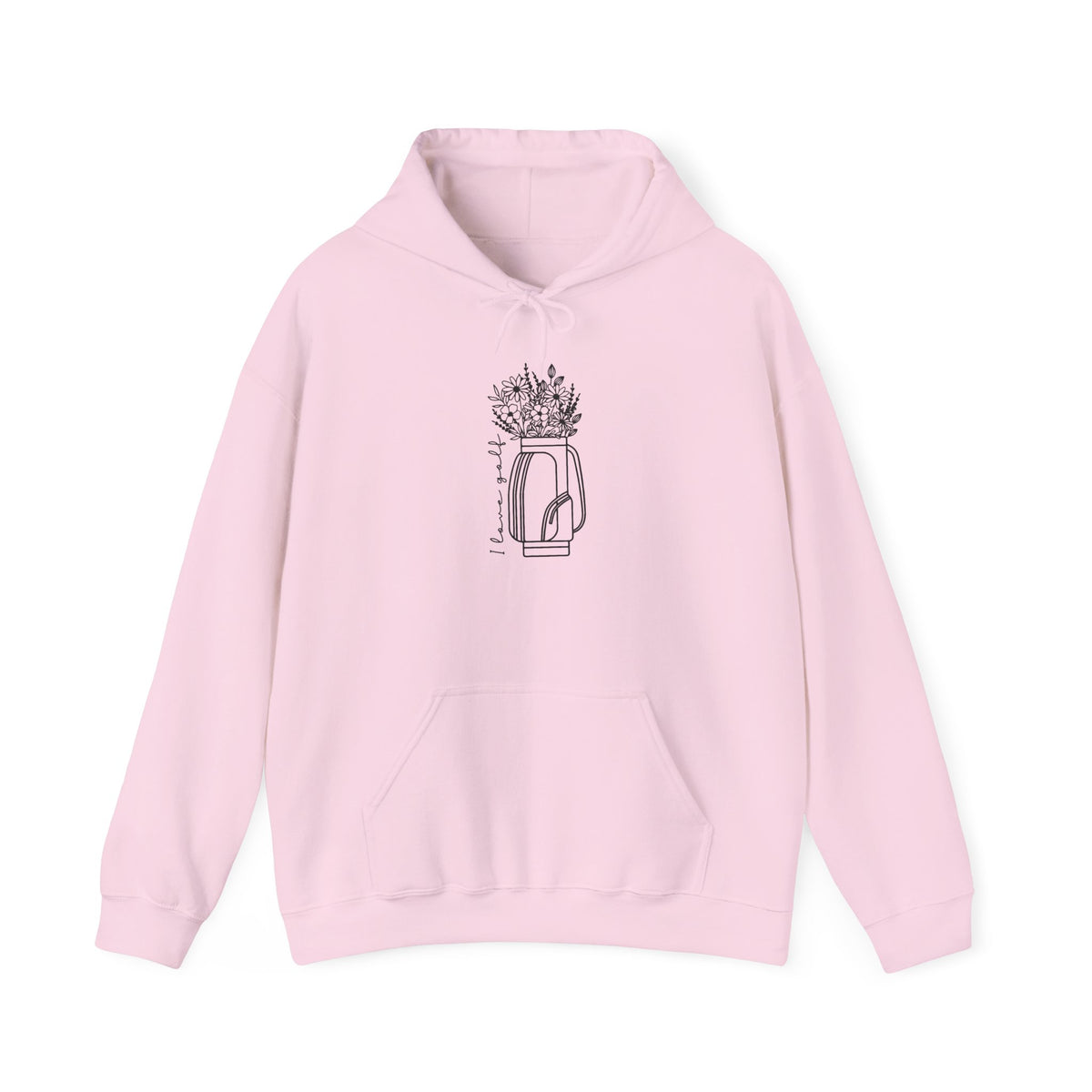 I Love Golf Sweatshirt, Floral Golf Bag Hoodie, Golf Mode Sweatshirt, Golf Lover Gift, Women's Golf Sweater, In My Golf Era,Golfing Crewneck