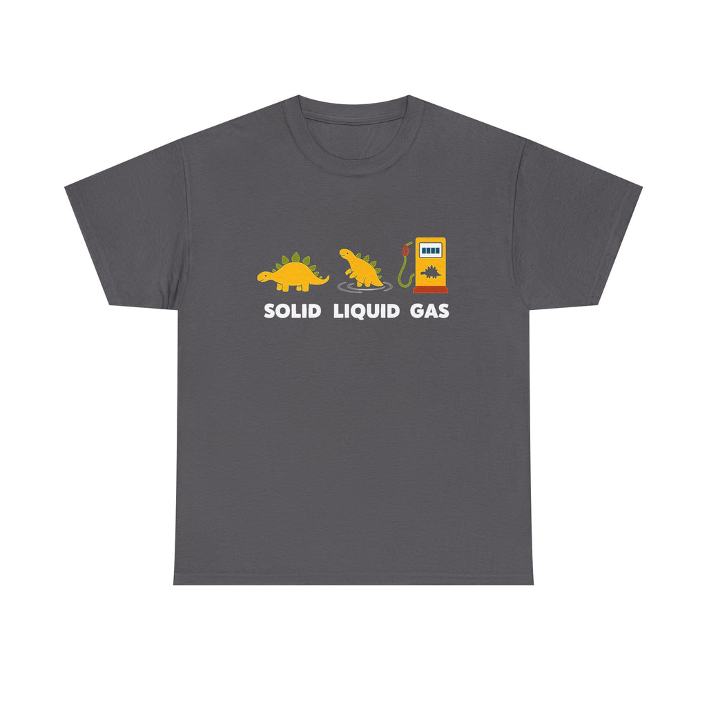Dinosaur Solid Liquid Gas Shirt, Science Shirts, Dinosaur States of Matter Shirts, Teacher Gift TShirt