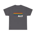Retro Comfort LGBTQ Ally Shirt, Pride Month T-shirt, Social Justice Crewneck, LGBTQ Support Gift, Lesbian Pride Tee, Trans Ally Shirt