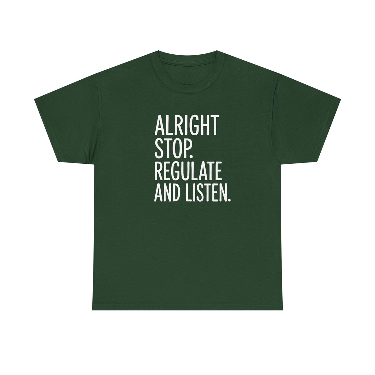Alright Stop Regulate and Listen Counselor Shirt, Counselor Gift,  School Counselor Shirt, Funny Teacher Shirt, Guidance Counselor Shirt