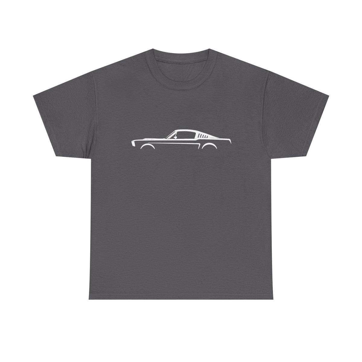 Silhouette T-Shirt Classic Muscle Cars Pony Car GT