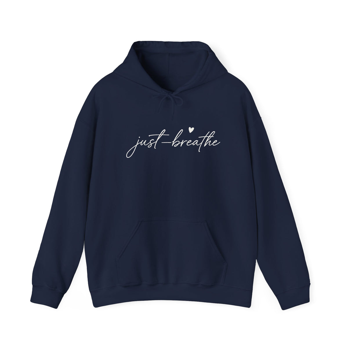 Just Breathe Hoodie, Meditation Sweatshirt, Yoga Lover Gift, Positive Sweater, Relaxing Hoodie, Spring Fitness Spiritual, Weekend Sweatshirt