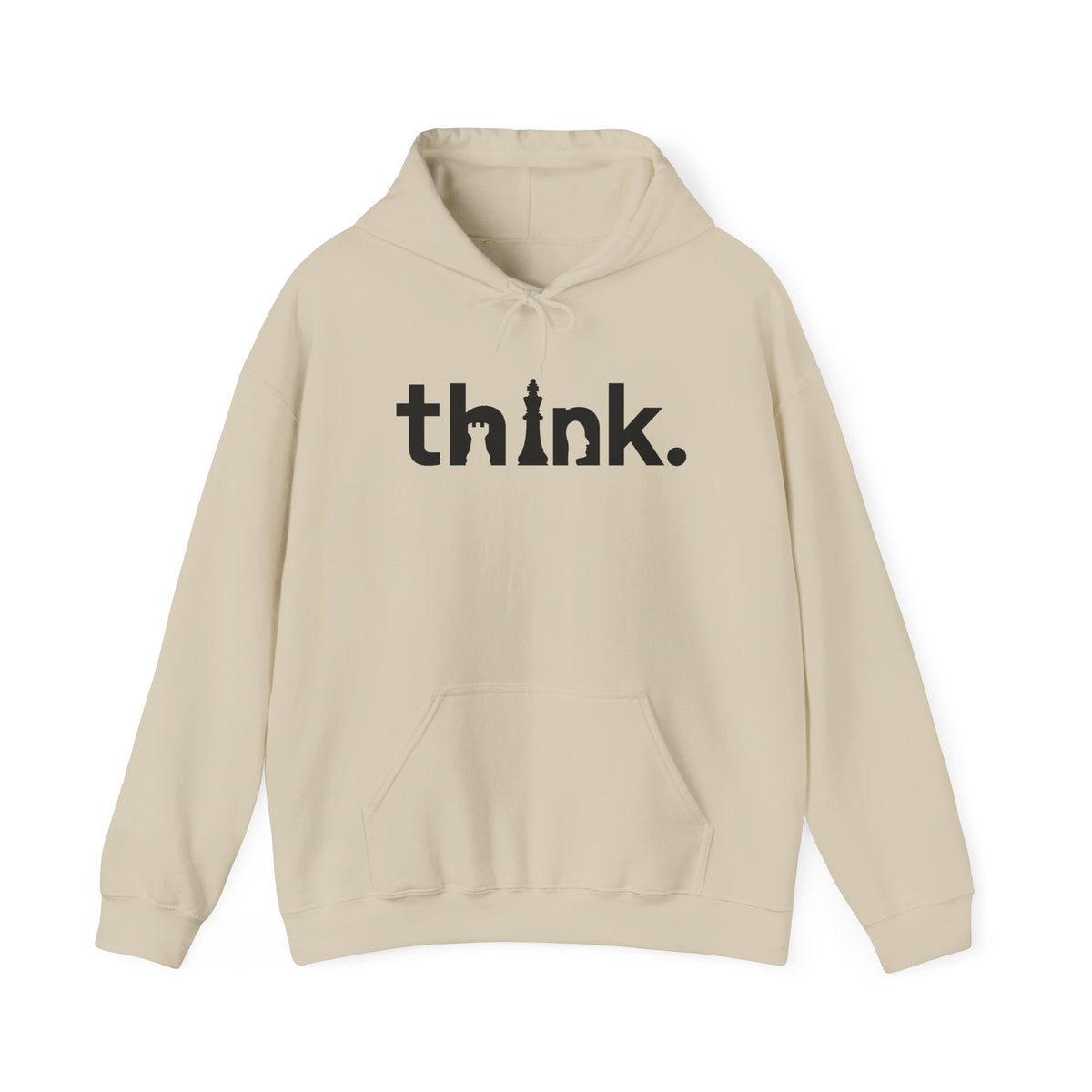 Think Hoodie, Think Chess SweatShirt, Chess Hoodie, Matching Chess Player Gift, Chess SweatShirt, Chess Gifts, Gambit Hoodie