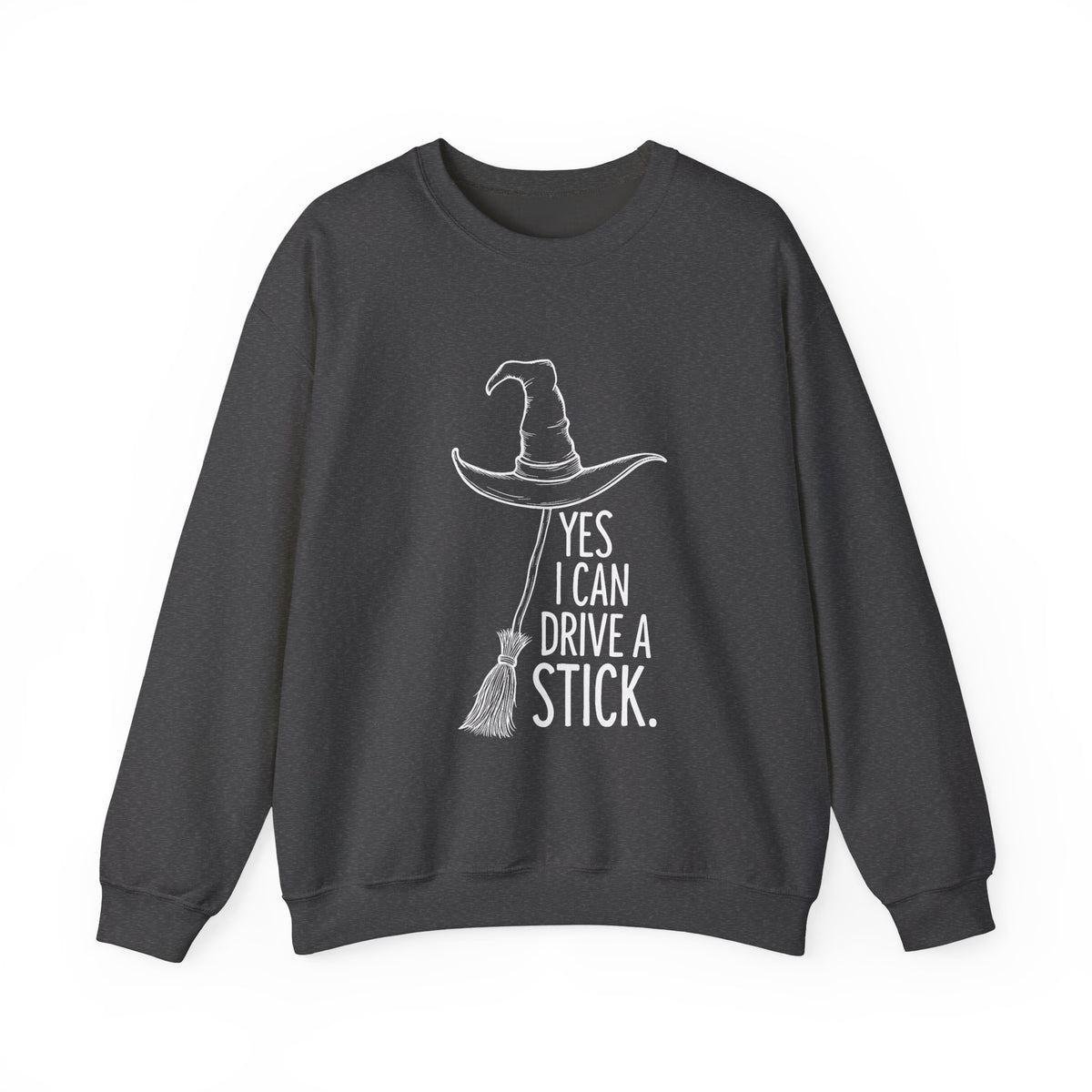 Yes I Can Drive A Stick Sweatshirt, Spooky Women Shirt, Funny Halloween Shirt, Halloween Shirt, Halloween Gift, Halloween Witch Shirt