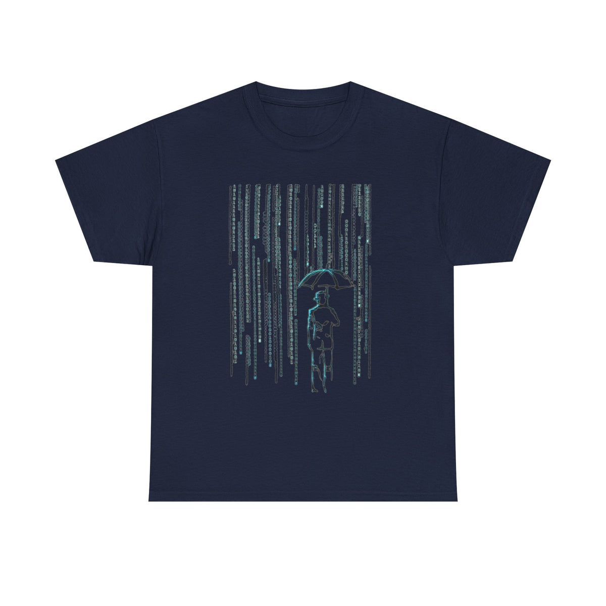 Binary Code T Shirt Matrix Simulation T-Shirt Programming Coding Science Shirt