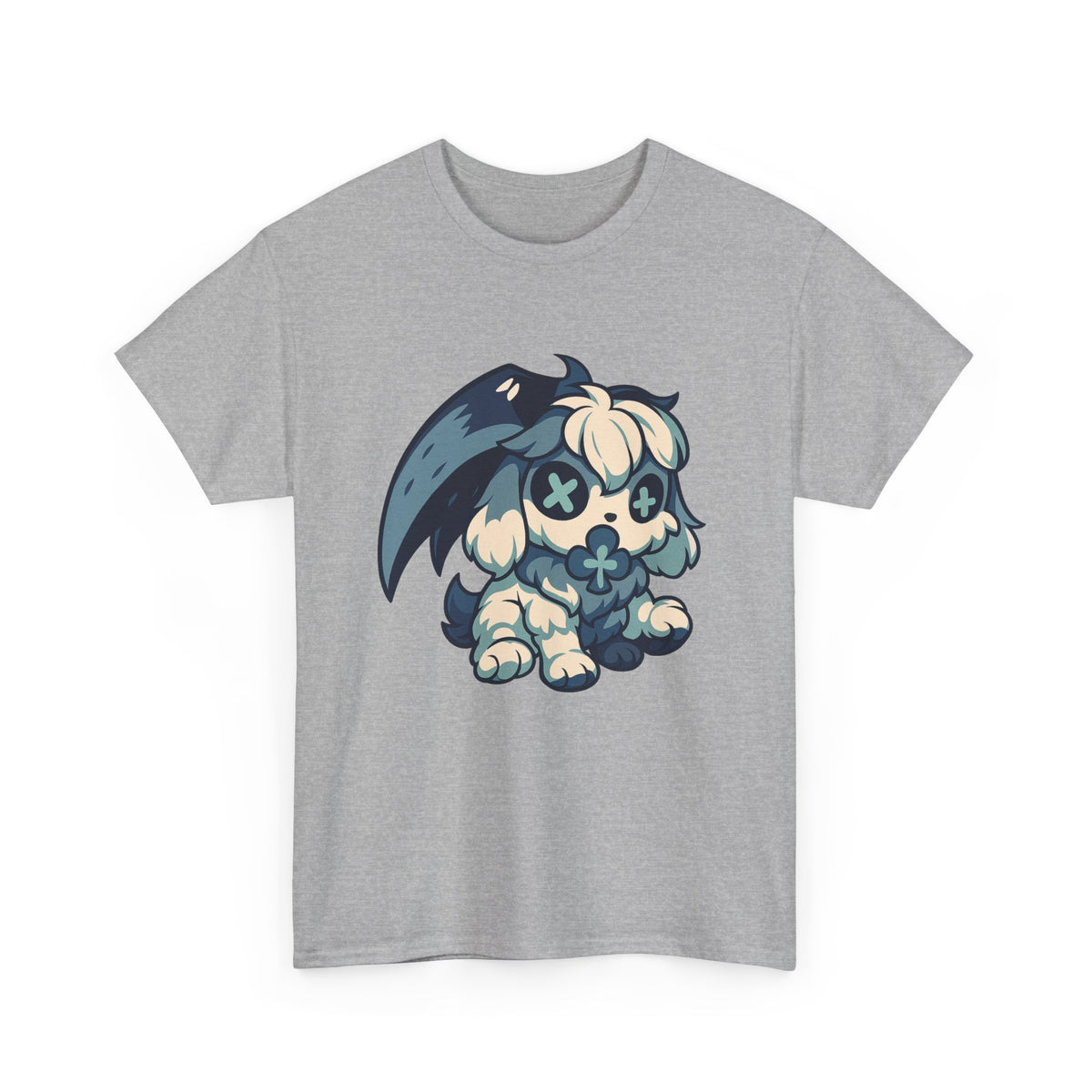 Shadow Milk Cookie T-shirt Top Cookie Run Kingdom Graphic Print Tees Streetwear Kawaii Cosplay Shirt