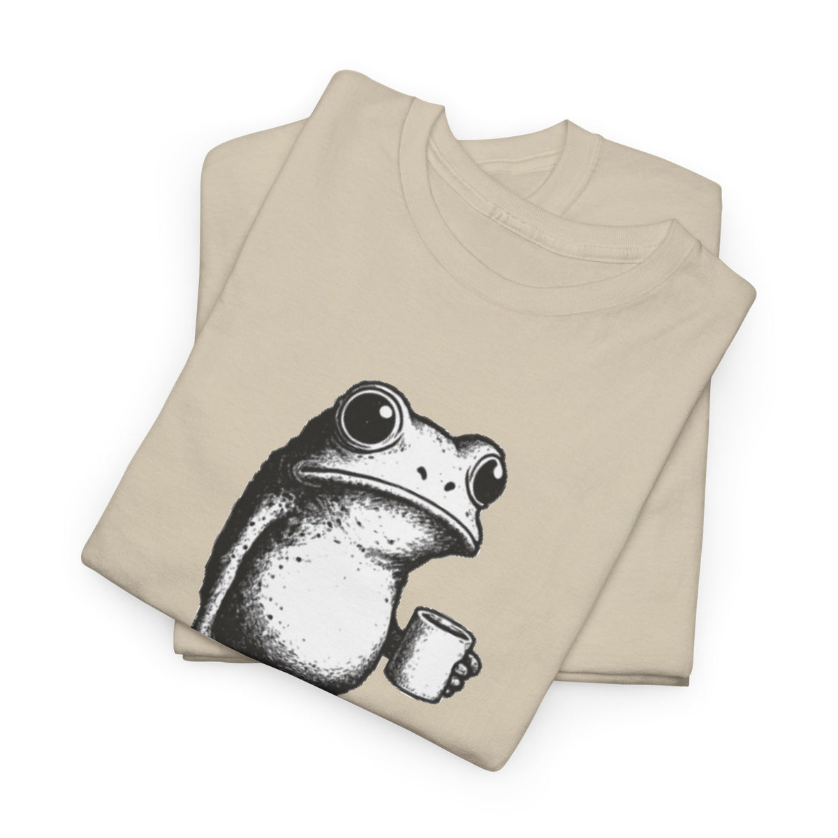 Funny Frog Graphic T-Shirt: Weird Humor Gift