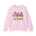 Snowman Christmas Sweatshirt, Let It Snow Sweatshirt, Christmas Hoodie, Winter Sweatshirt, Xmas Sweatshirt, Snowman Hoodie, Holiday Gift