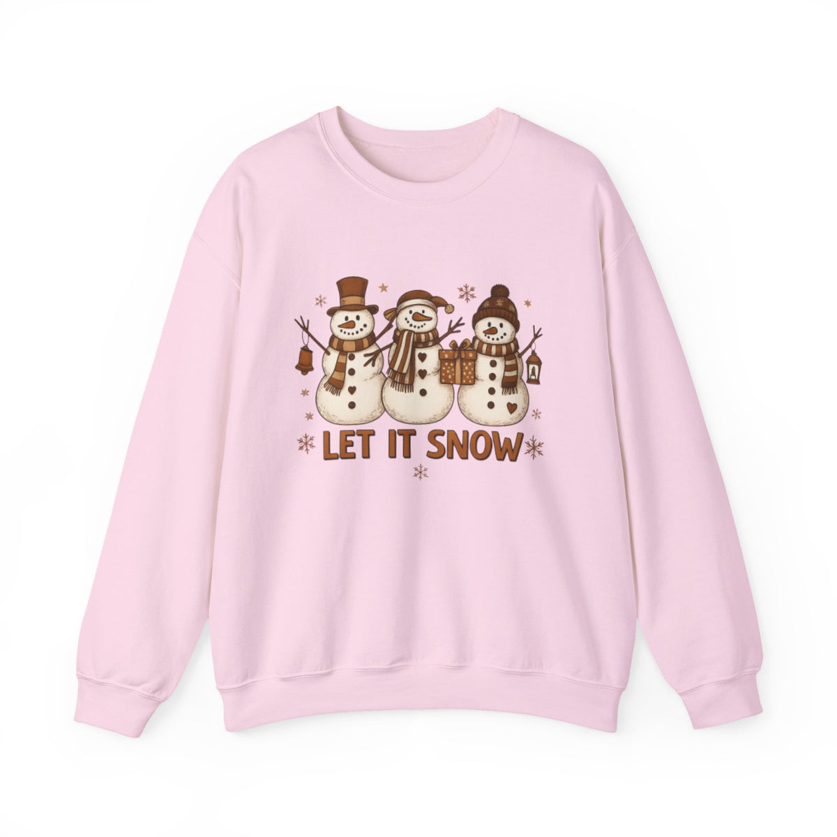 Snowman Christmas Sweatshirt, Let It Snow Sweatshirt, Christmas Hoodie, Winter Sweatshirt, Xmas Sweatshirt, Snowman Hoodie, Holiday Gift