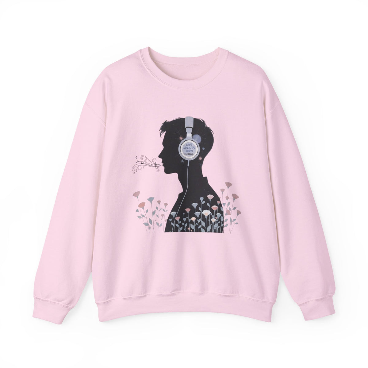 Music Lover Christmas Sweatshirt: Music Note Tree, Musician Gift